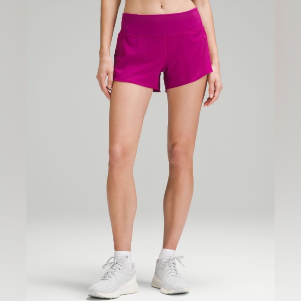 Lululemon speed it up lined shorts 4”